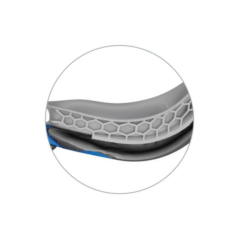 Occhiali Zoggs Raptor Mirror - Grigio/Nero/Blu a specchio 4/5