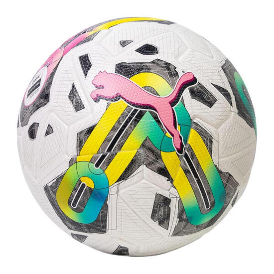 Pallone Puma Orbita 1 TB Bianco Verde Rosa