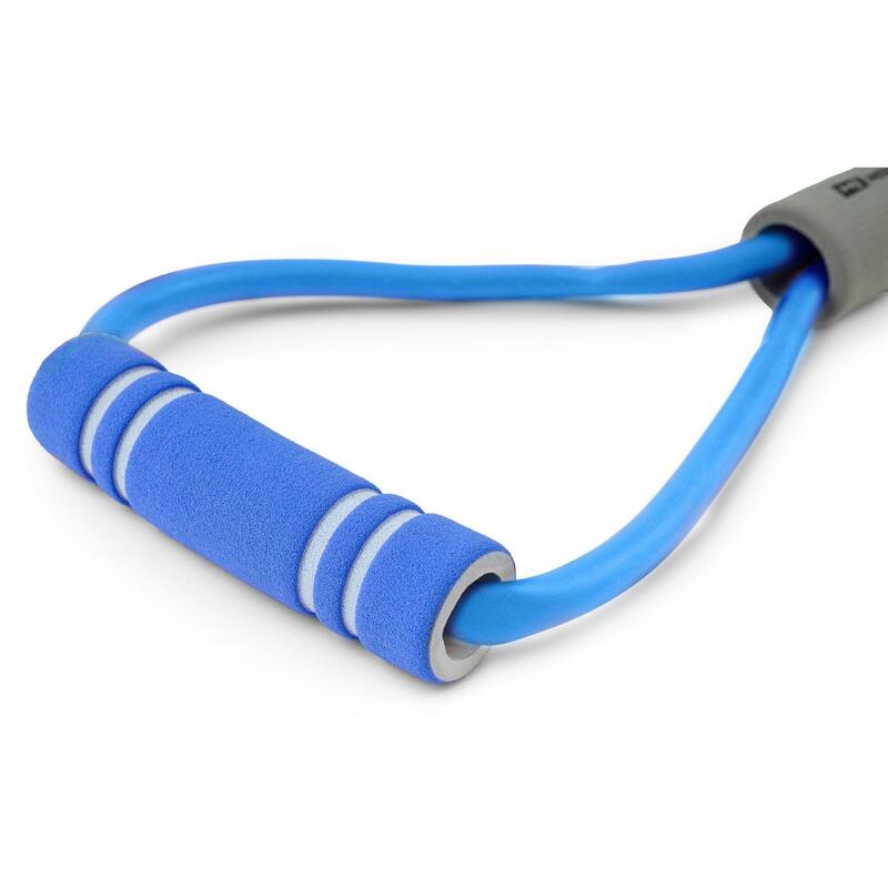 Extensor din cauciuc cu mânere din spumă Hop-Sport