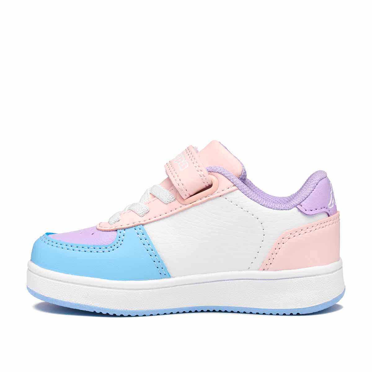 Zapatillas Kappa Malone para niña, rosa y blanco 2/7