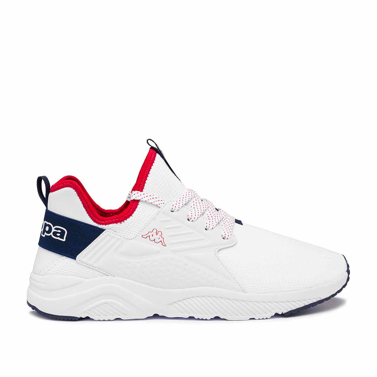 Kappa - Baskets Homme San Puerto Blanc - Baskets - Blanc|bleu|rouge - 40 - Decathlon
