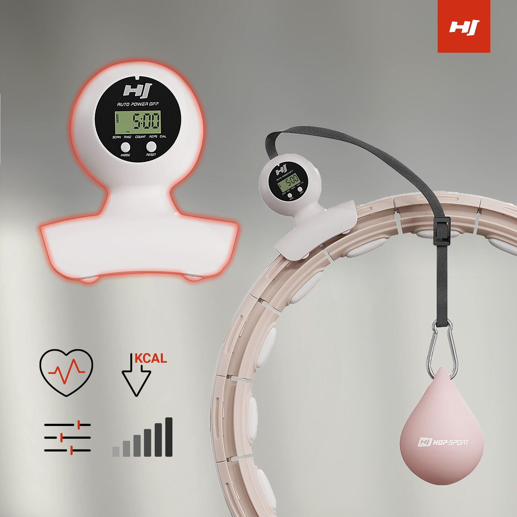 Hula-hoop se zátěží a počítadlem 5/7