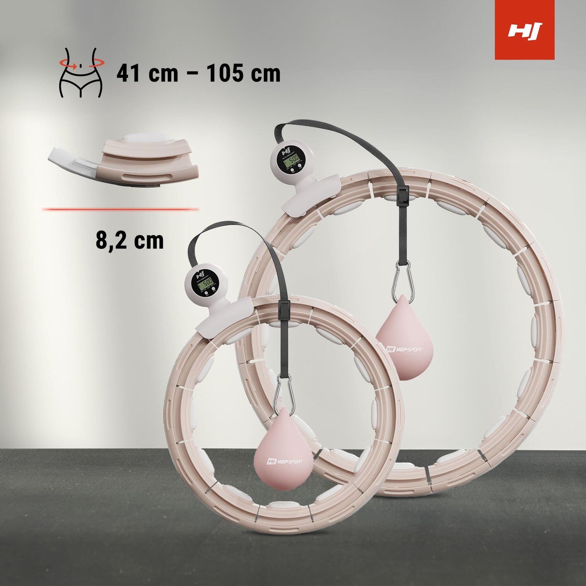 Hula-hoop se zátěží a počítadlem 4/7