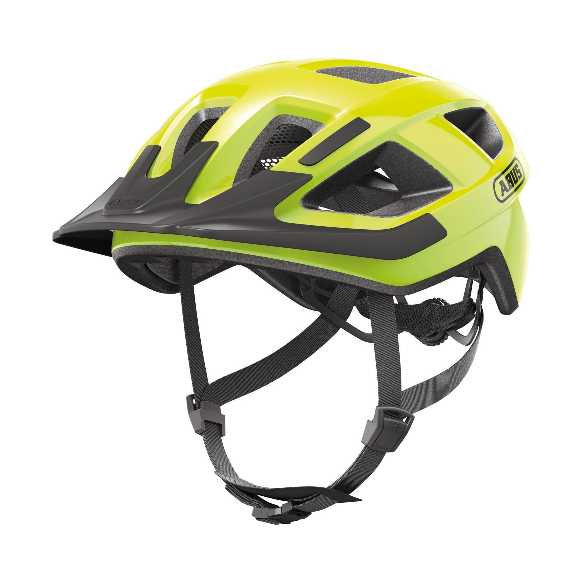 Abus Aduro 3.0 Fietshelm in Signal Geel M 52-58cm 5/6