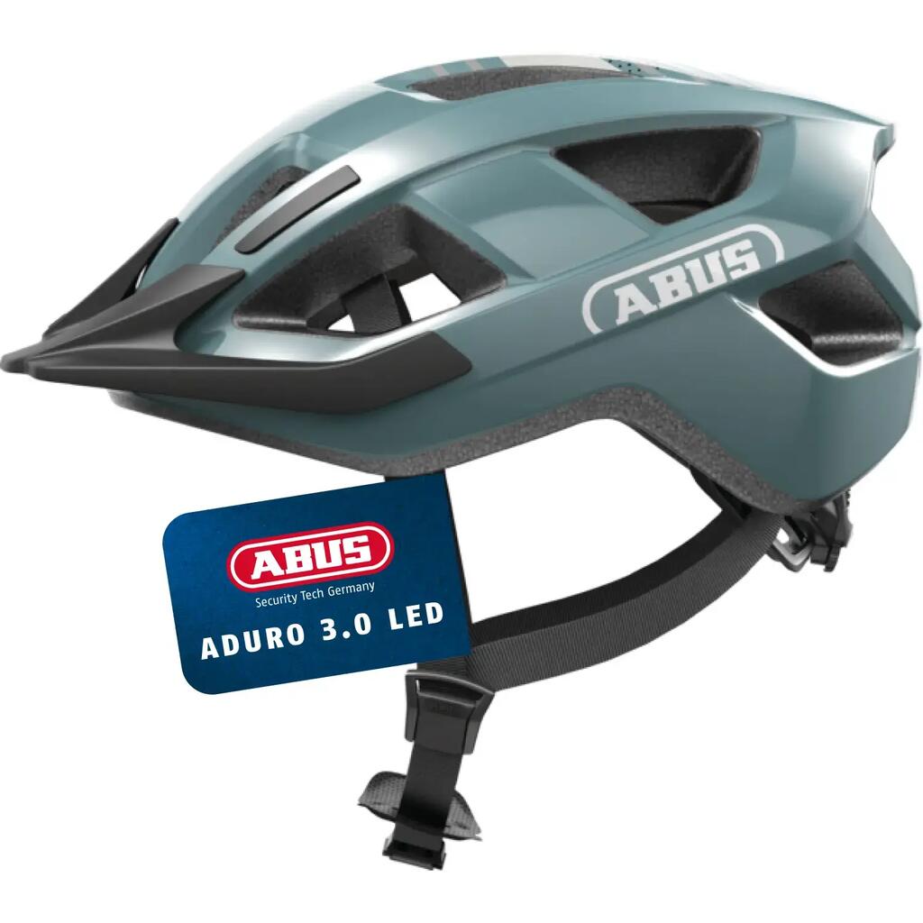 City-Fahrradhelm Aduro 3.0 LED,  glacier blue