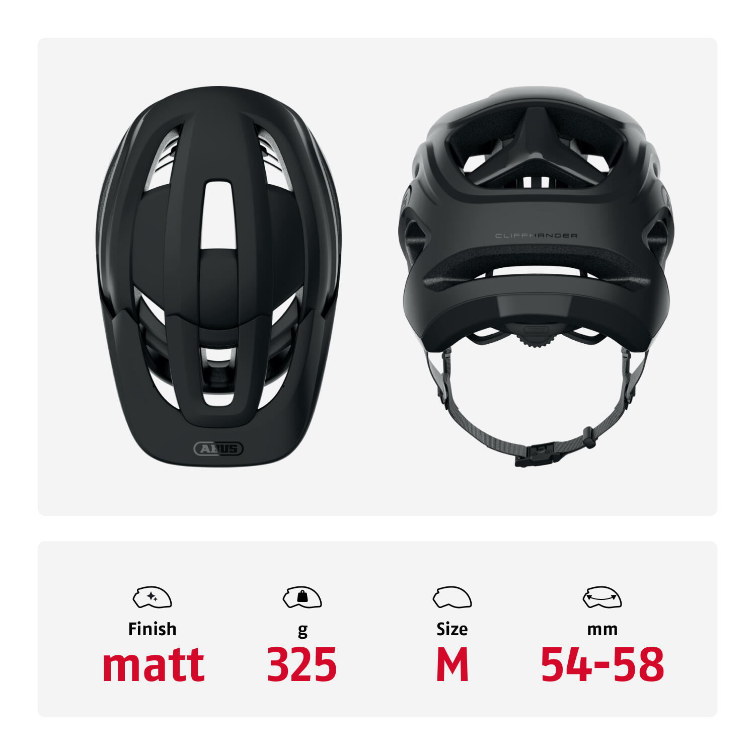 Casque de vélo de course « Cliffhanger », noir 3/7