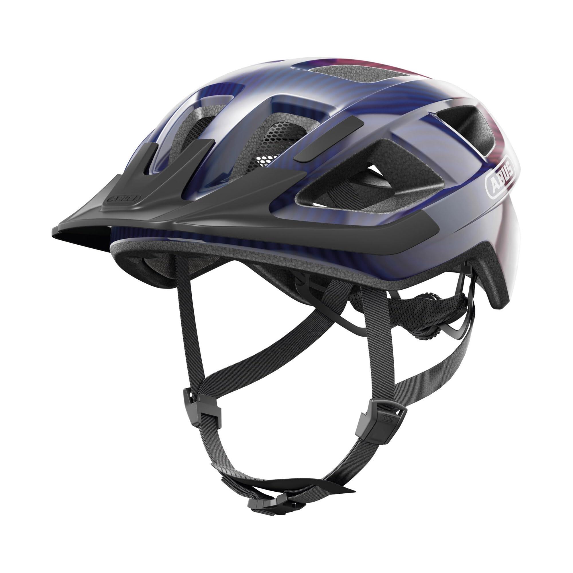 Abus Aduro 3.0 Casco de Bicicleta - Olas Moradas (L 58-62 cm) 5/6