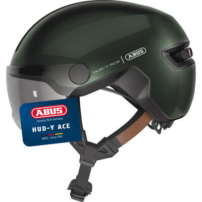 Abus helm hud-y ace in mosgroen m 54-58 cm