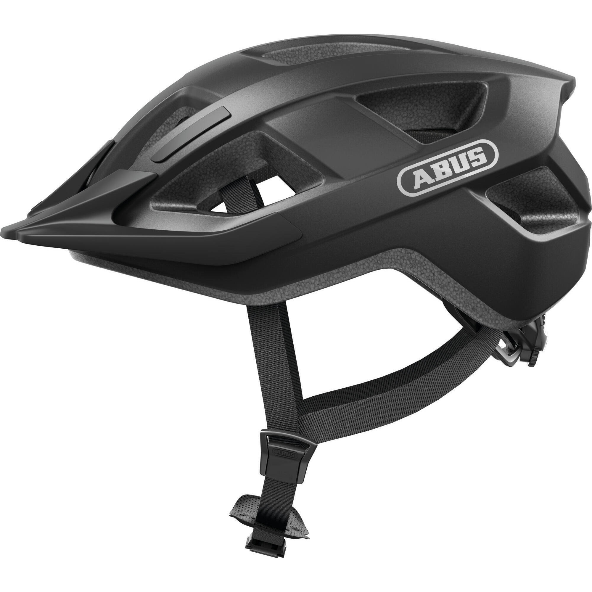 Abus - Casque Vélo Urbain Aduro 3.0 Led, Titane - Casque - Gris - 51-55 Cm - Decathlon