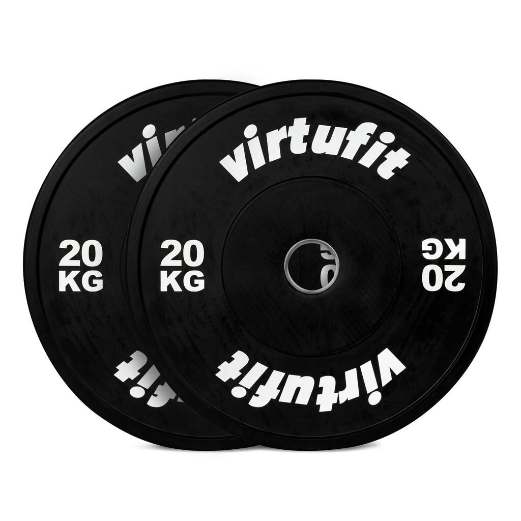 Barbell Plate - Fitness - Bumper Plate - Set 100 kg - 50 mm