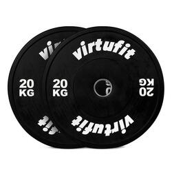 Plaque de poids - Bumper Plate - Musculation - Set 100 kg - 50 mm