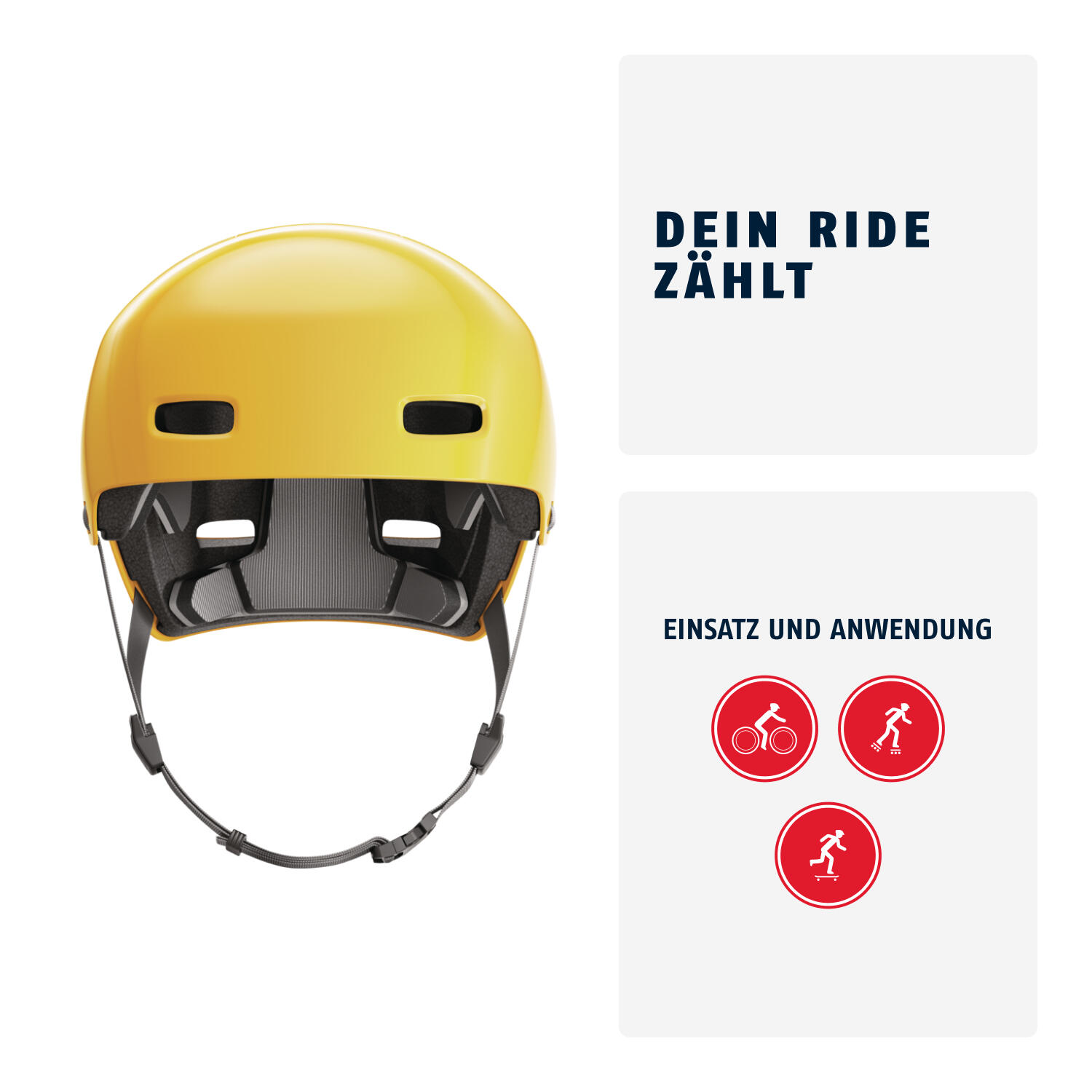 Casque Abus Indy Jaune Moutarde M 54-58 cm - Idéal pour Dirtbike 2/7