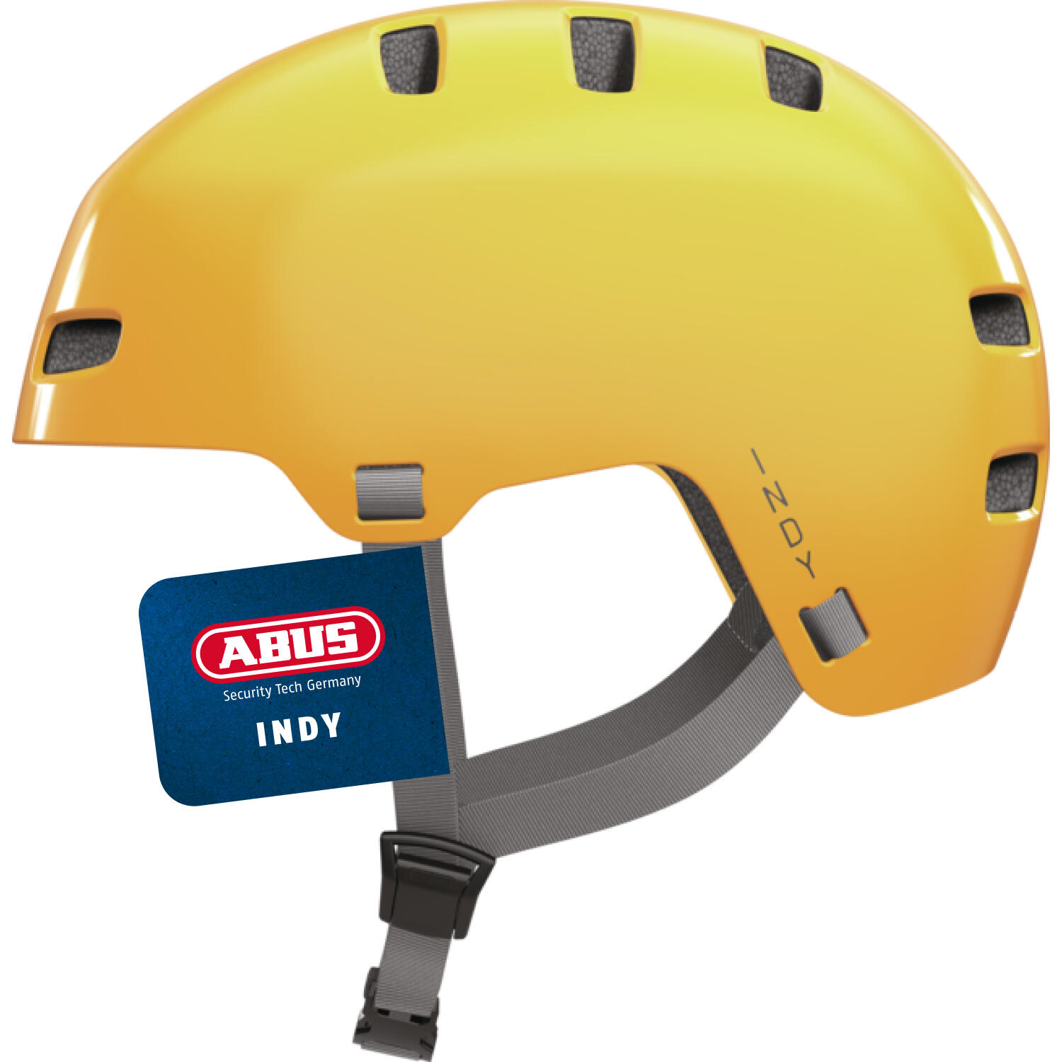 Kask Abus Indy - Żółty Musztardowy - M 54-58 cm