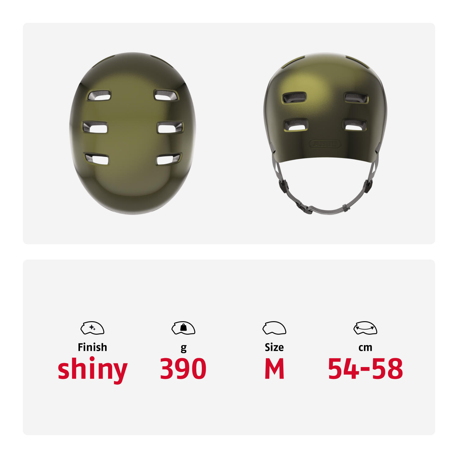 Abus Indy Helm Pepper Green M 54-58 cm - Voor Dirtbike Enthousiastelingen 5/7