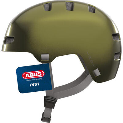 Abus indy helm pepper green m 54-58 cm - voor dirtbike enthousiastelingen