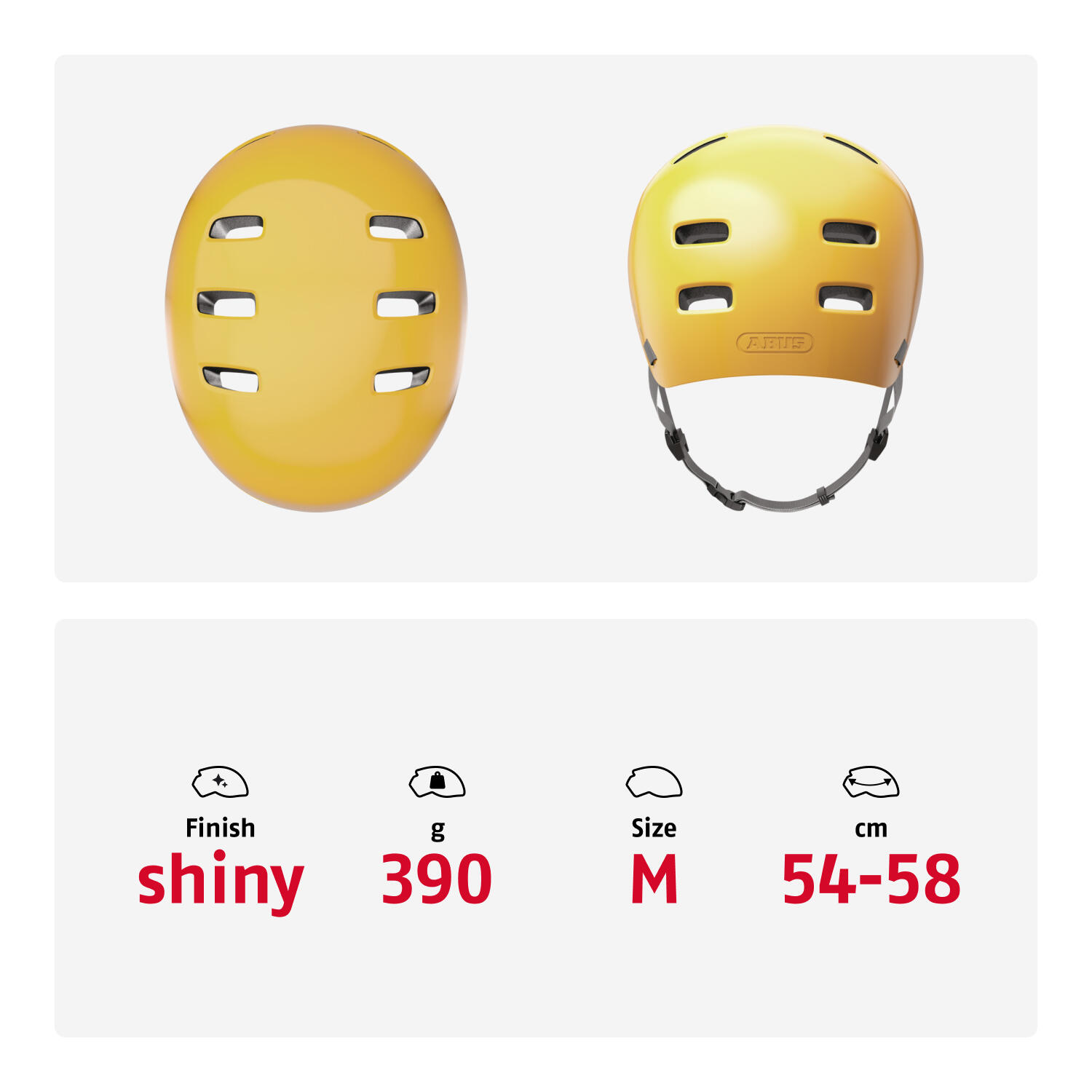 Casque Abus Indy Jaune Moutarde M 54-58 cm - Idéal pour Dirtbike 5/7
