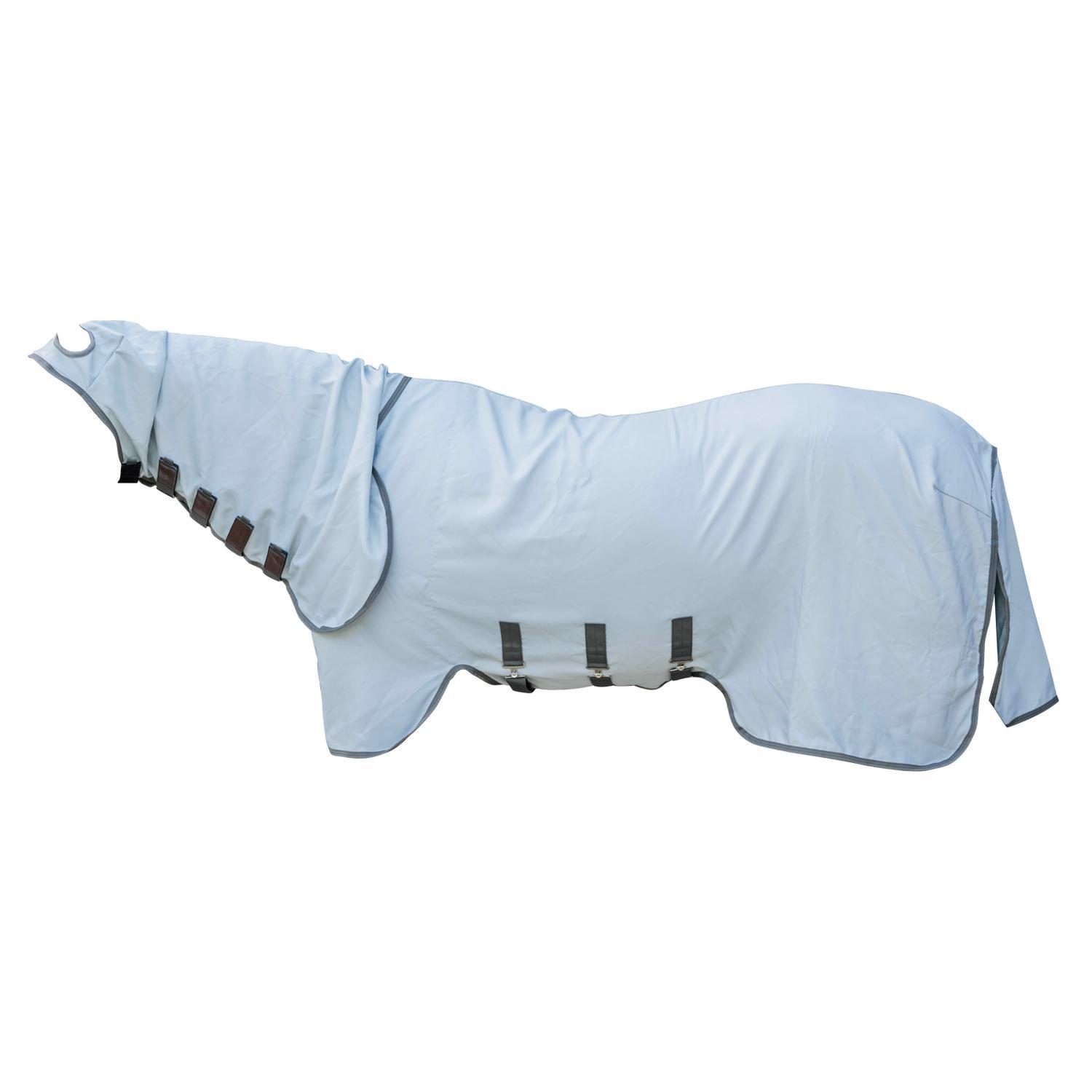 Kentucky Horsewear - Chemise D'Eczéma Avec Capuche Gris 140-6'3 - Couverture Cheval - Gris - Decathlon