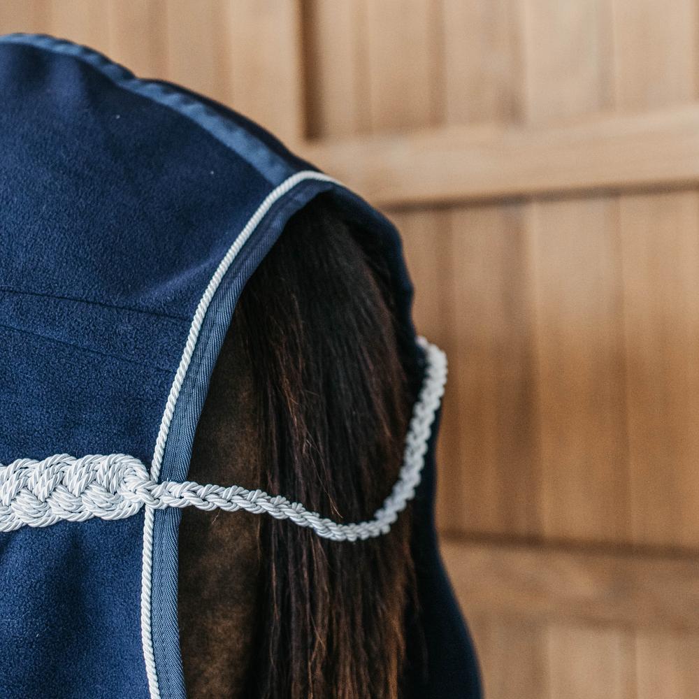 Heavy Fleecedeken - Navy 140 cm - Paardendeken 3/5