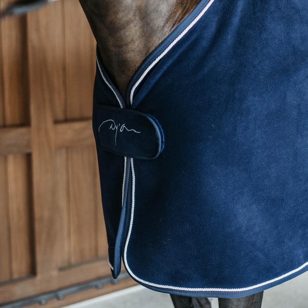 Heavy Fleecedeken - Navy 140 cm - Paardendeken 4/5