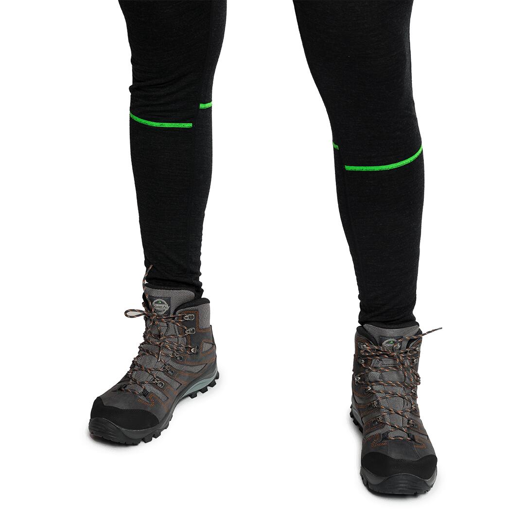 Leggings para Hombre Trangoworld Trx2 wool evo Negro 3/3