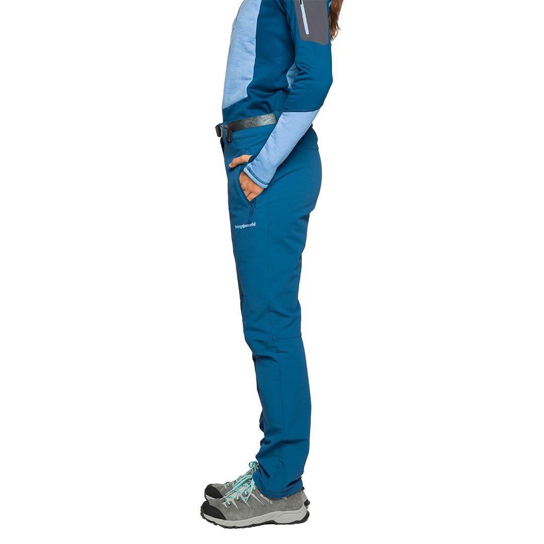 Pantalón para Mujer Trangoworld Causiat Azul 3/5
