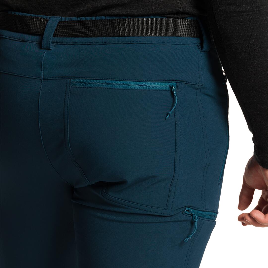 Pantalón para Hombre Trangoworld Agadir Azul 3/4