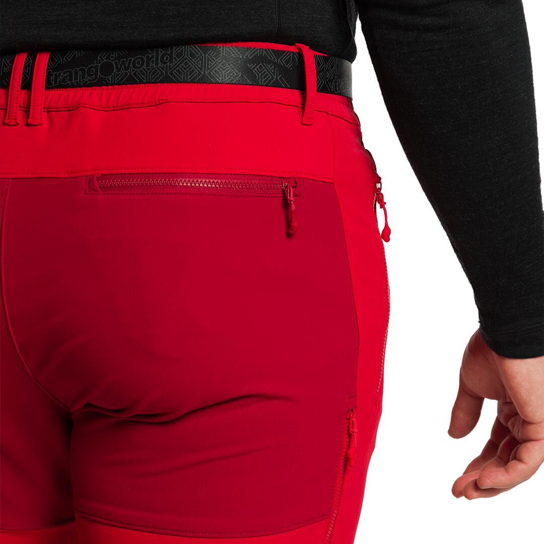 Pantalón para Hombre Trangoworld Mourelle v02 Rojo/Rojo 3/5