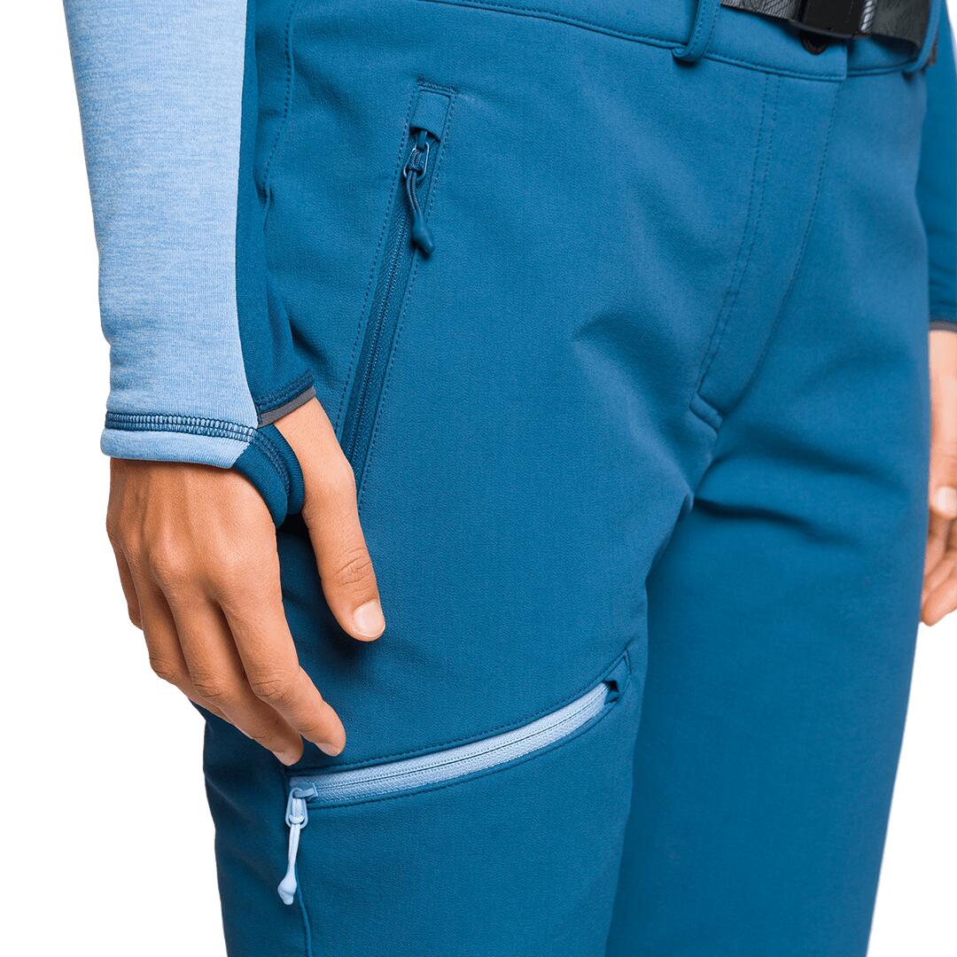 Pantalón para Mujer Trangoworld Causiat Azul 5/5
