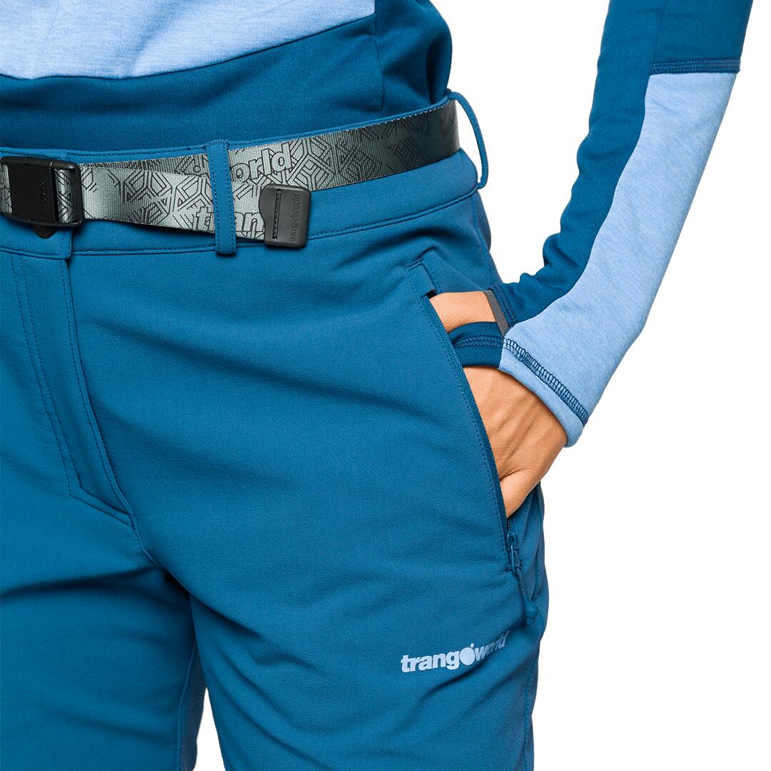 Pantalón para Mujer Trangoworld Causiat Azul 4/5