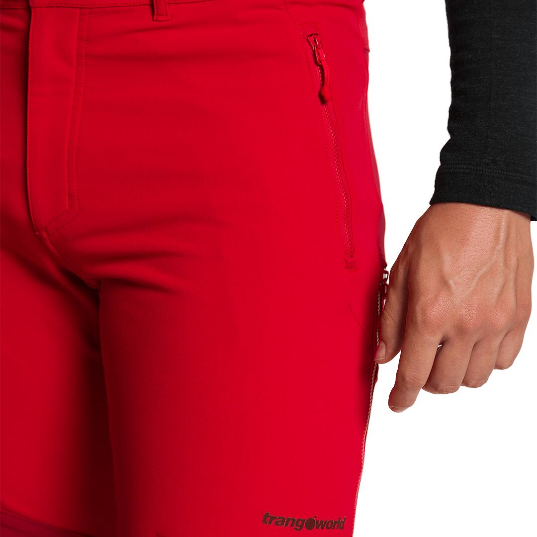 Pantalón para Hombre Trangoworld Mourelle v02 Rojo/Rojo 4/5