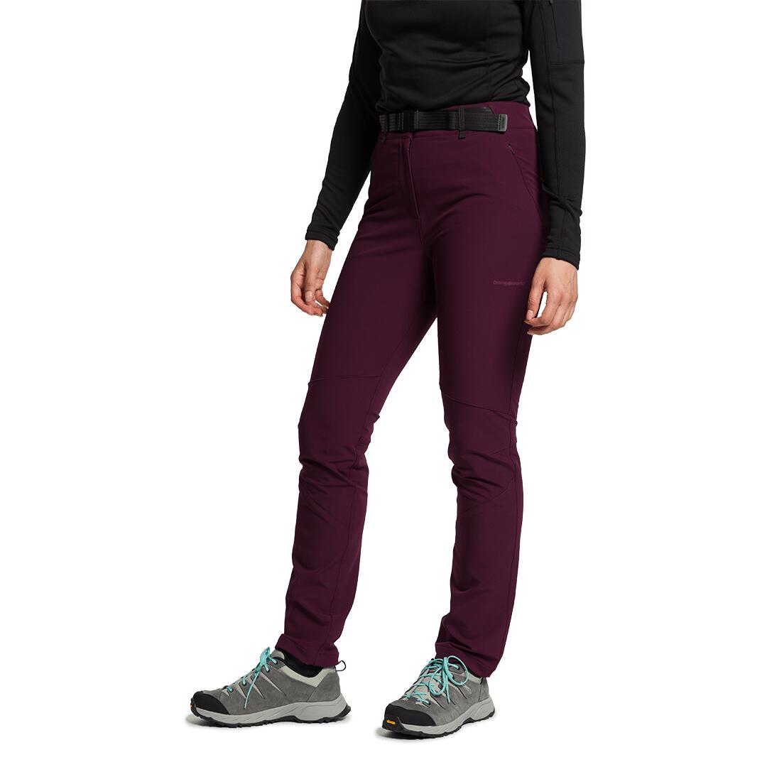Pantalón para Mujer Trangoworld Cella Morado 3/4