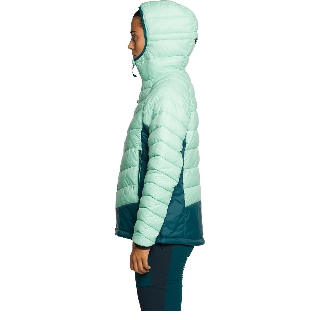 Chaqueta acolchada para Mujer Trangoworld Rulhe v02 Verde/Verde/Verde 3/7