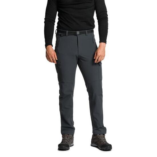 Pantalon - Trekking - Homme - léger, extensible, résistant - Zagora - gris foncé