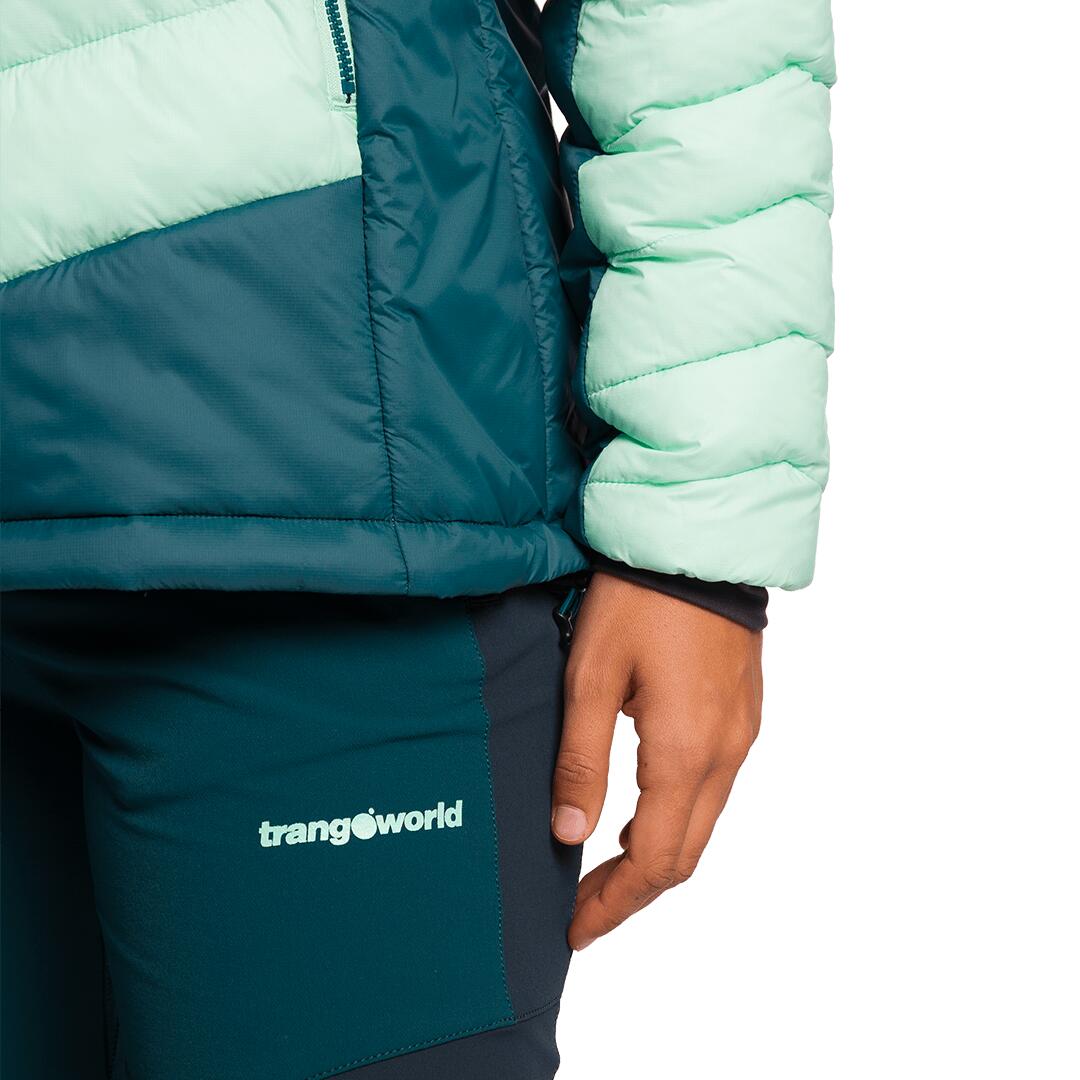 Chaqueta acolchada para Mujer Trangoworld Rulhe v02 Verde/Verde/Verde 7/7