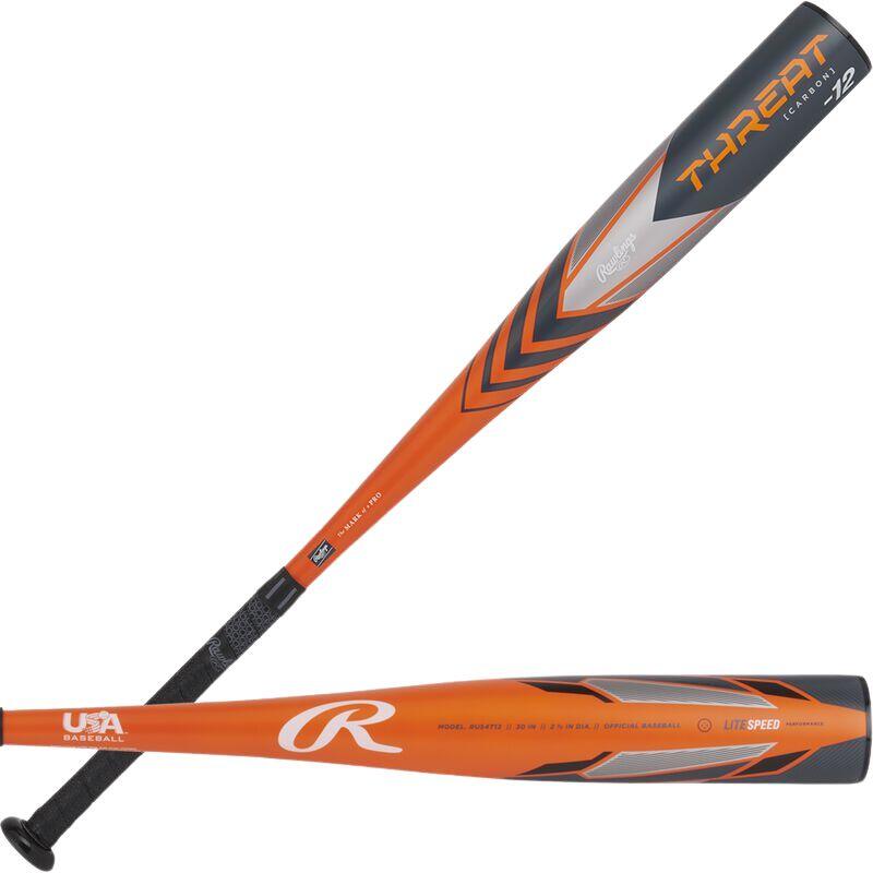Rawlings - Rawlings Rus4t12 Threat (-12) Usa Baseball Taille 29 Pouces - Batte De Baseball - No Size - Decathlon