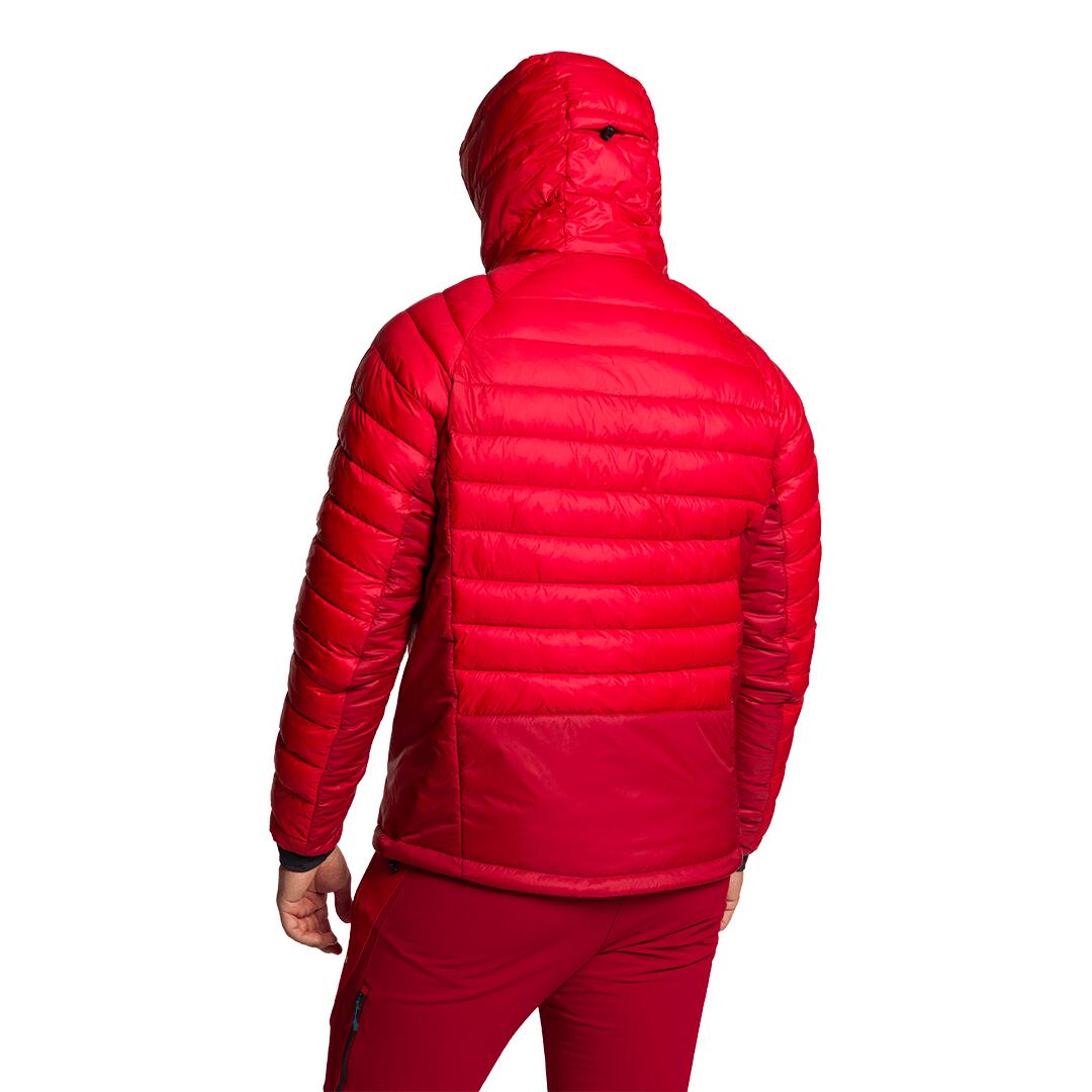 Plumífero para Hombre Trangoworld Medel v02 Rojo/Rojo/Azul 2/5