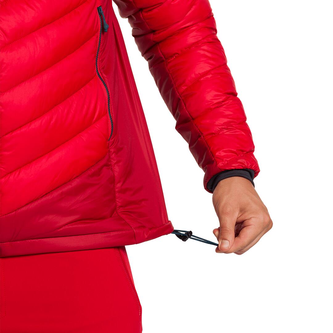 Plumífero para Hombre Trangoworld Medel v02 Rojo/Rojo/Azul 4/5