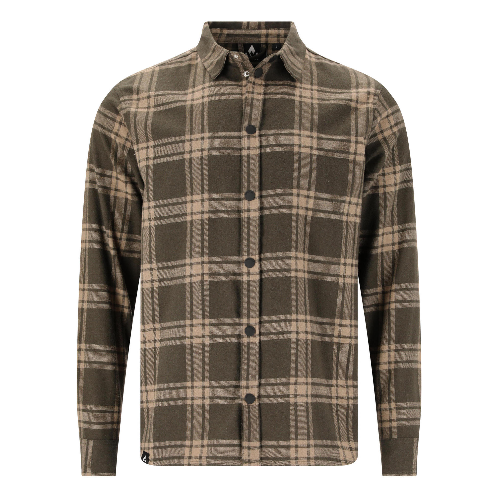 Whistler - Hemd Hoggs - Chemise Manches Longues - Jaune|marron - Decathlon