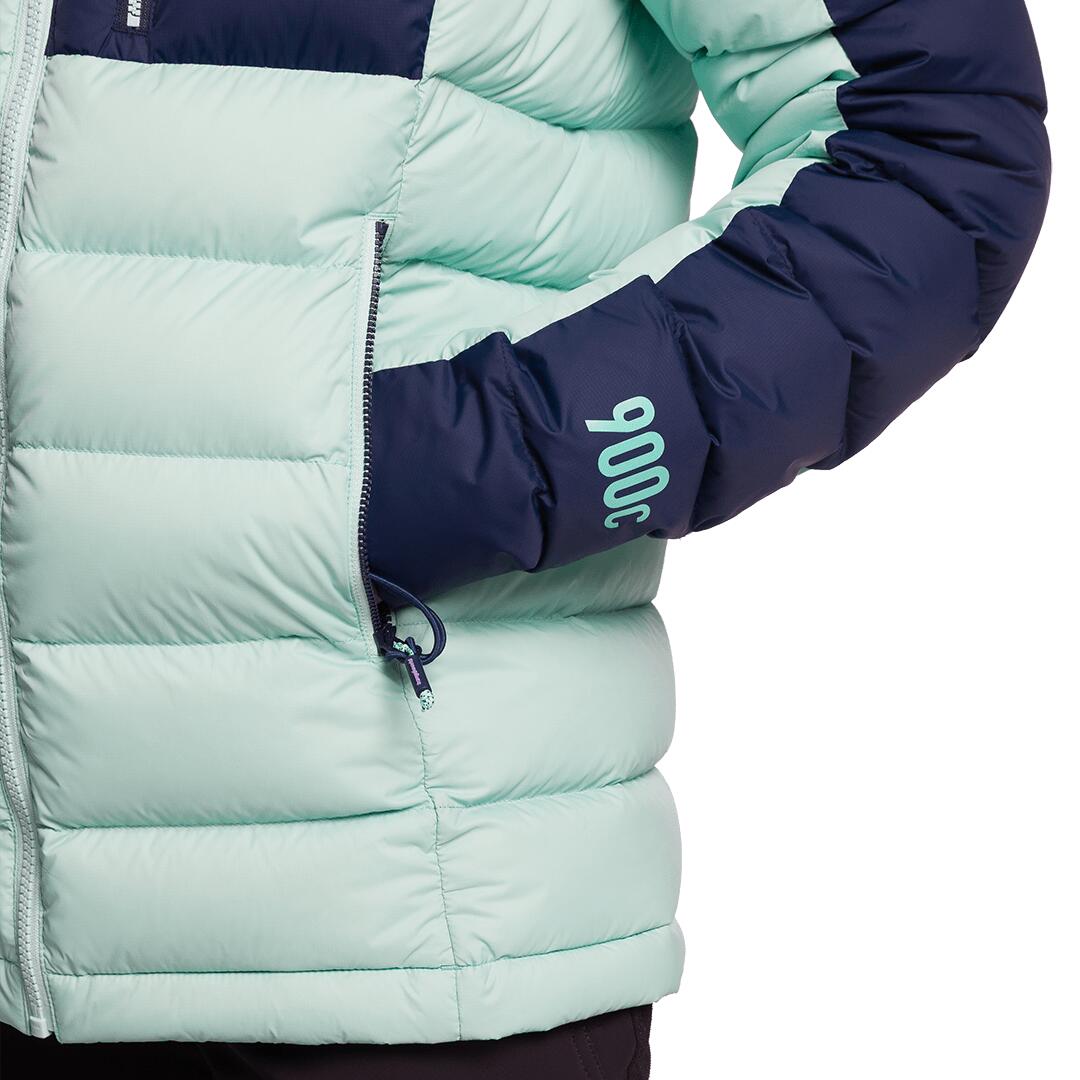 Plumífero para Mujer Trangoworld Trx2 900 wm evo Verde/Azul 230g 900cuin 5/7