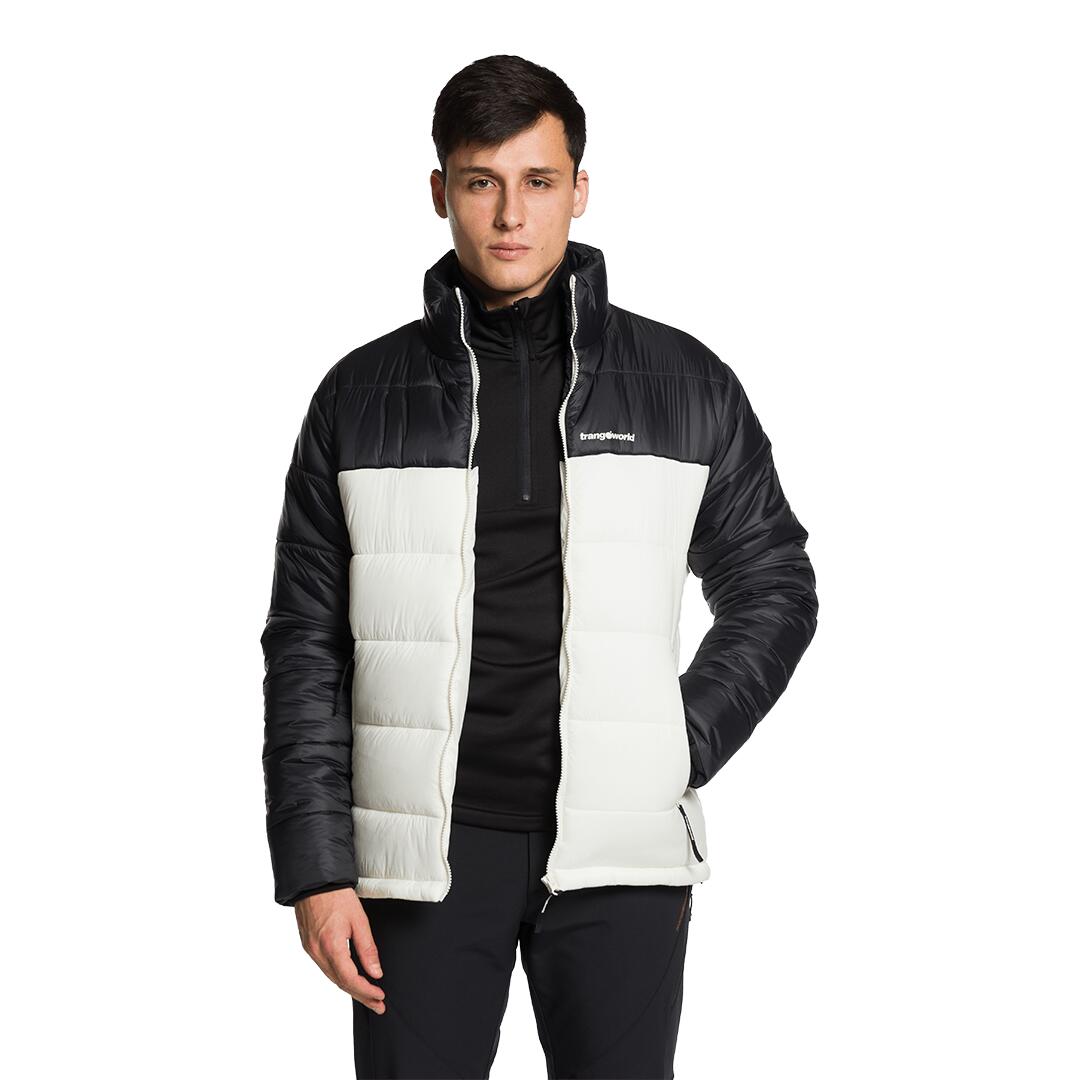 Plumífero para Hombre Trangoworld Dixon Blanco/Negro 3/6