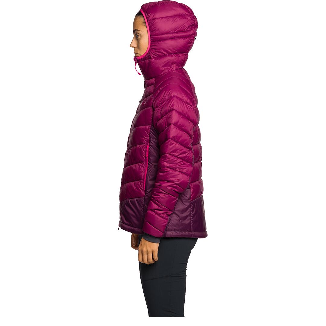 Chaqueta acolchada para Mujer Trangoworld Rulhe v02 Morado/Morado/Rojo 3/7