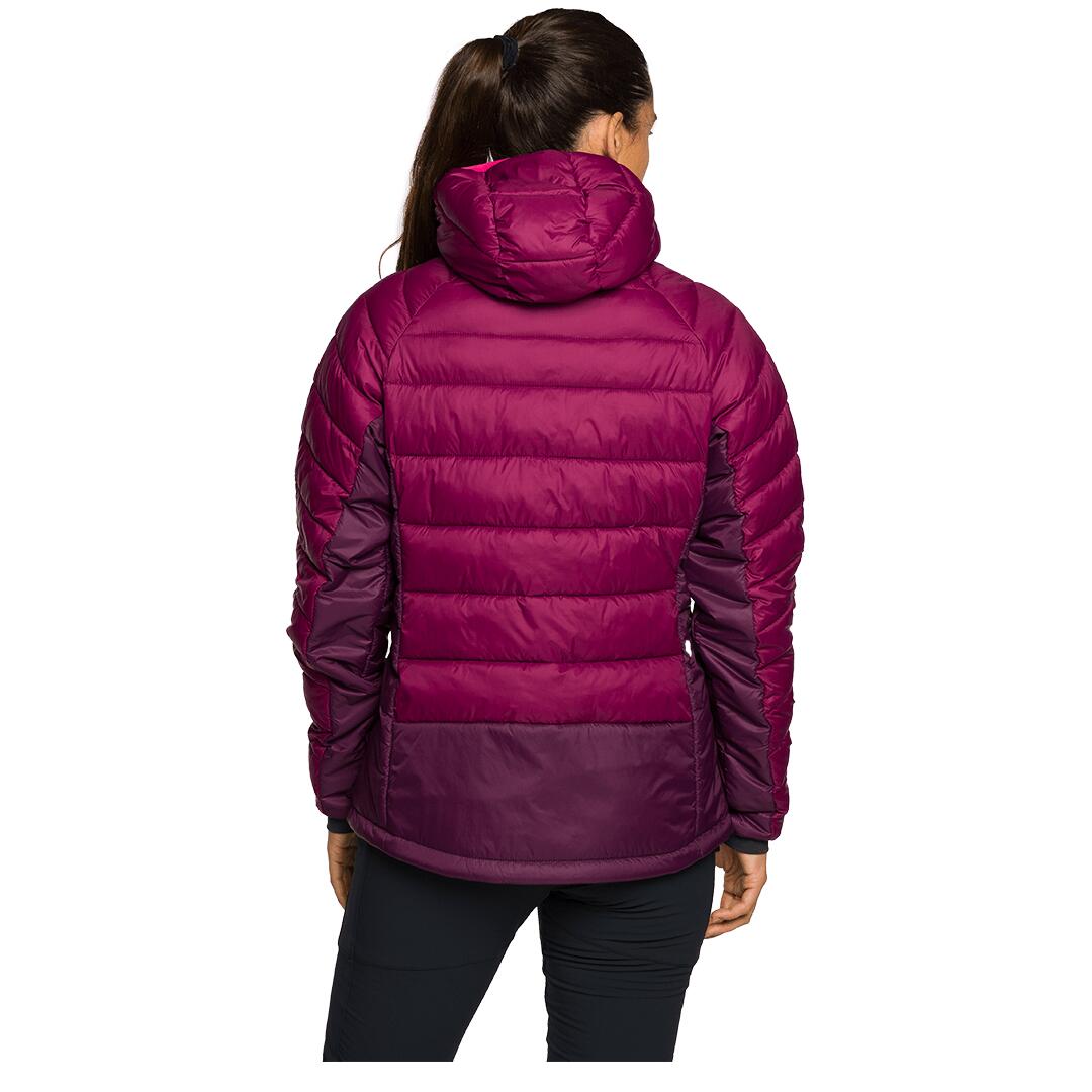 Chaqueta acolchada para Mujer Trangoworld Rulhe v02 Morado/Morado/Rojo 2/7