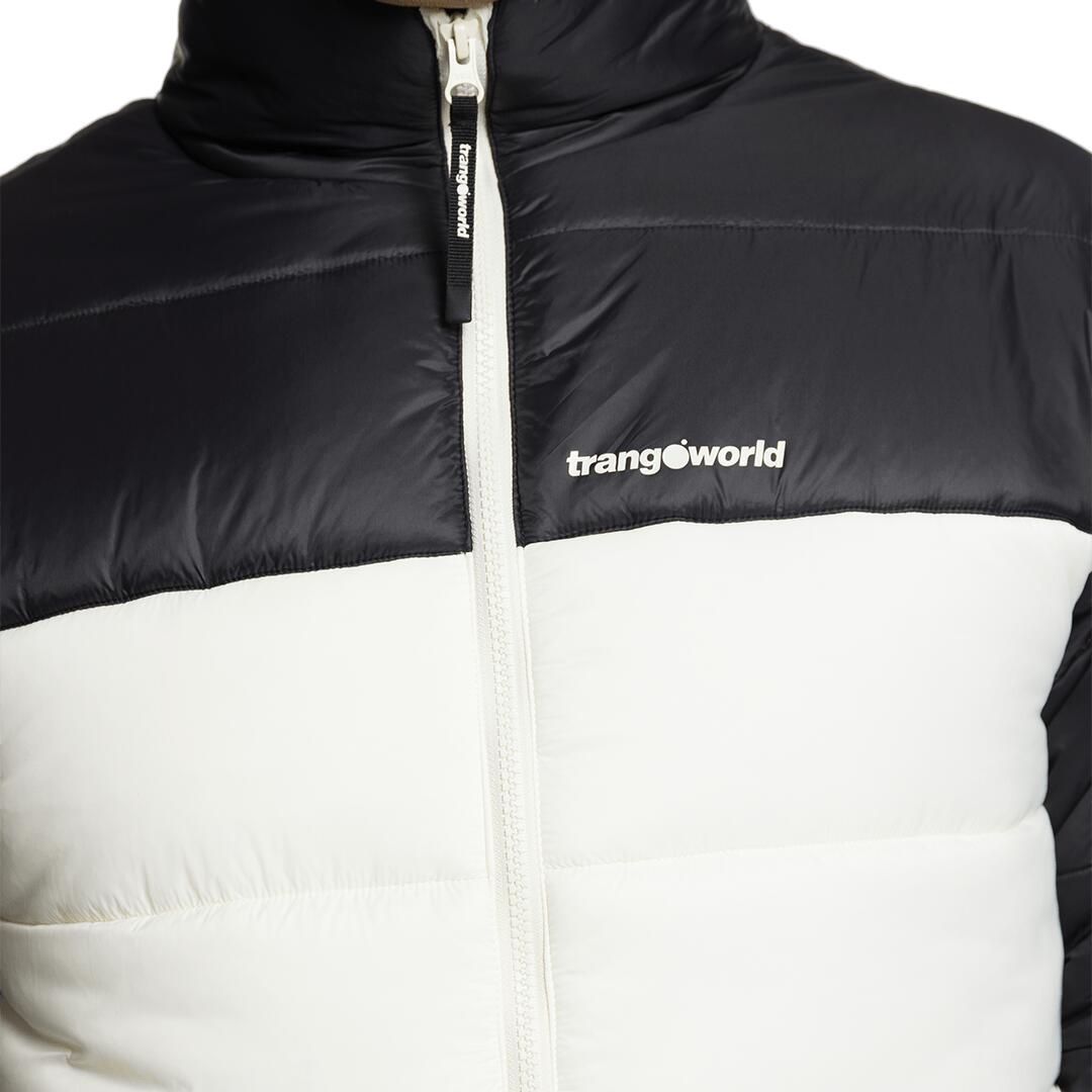 Plumífero para Hombre Trangoworld Dixon Blanco/Negro 5/6