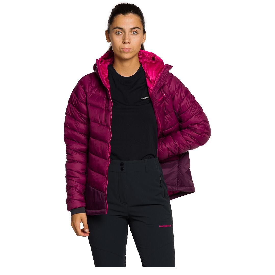 Chaqueta acolchada para Mujer Trangoworld Rulhe v02 Morado/Morado/Rojo 5/7