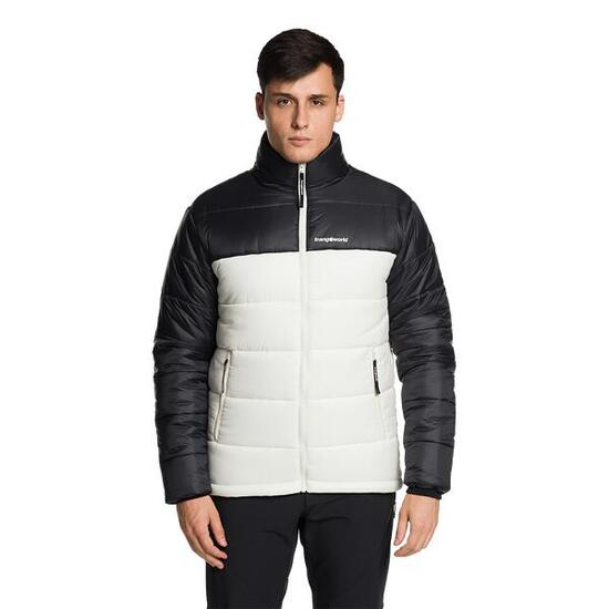 Plumífero para Hombre Trangoworld Dixon Blanco/Negro