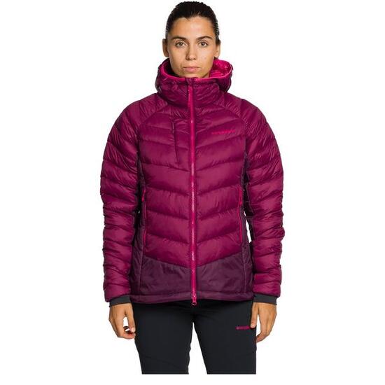 Chaqueta acolchada para Mujer Trangoworld Rulhe v02 Morado/Morado/Rojo