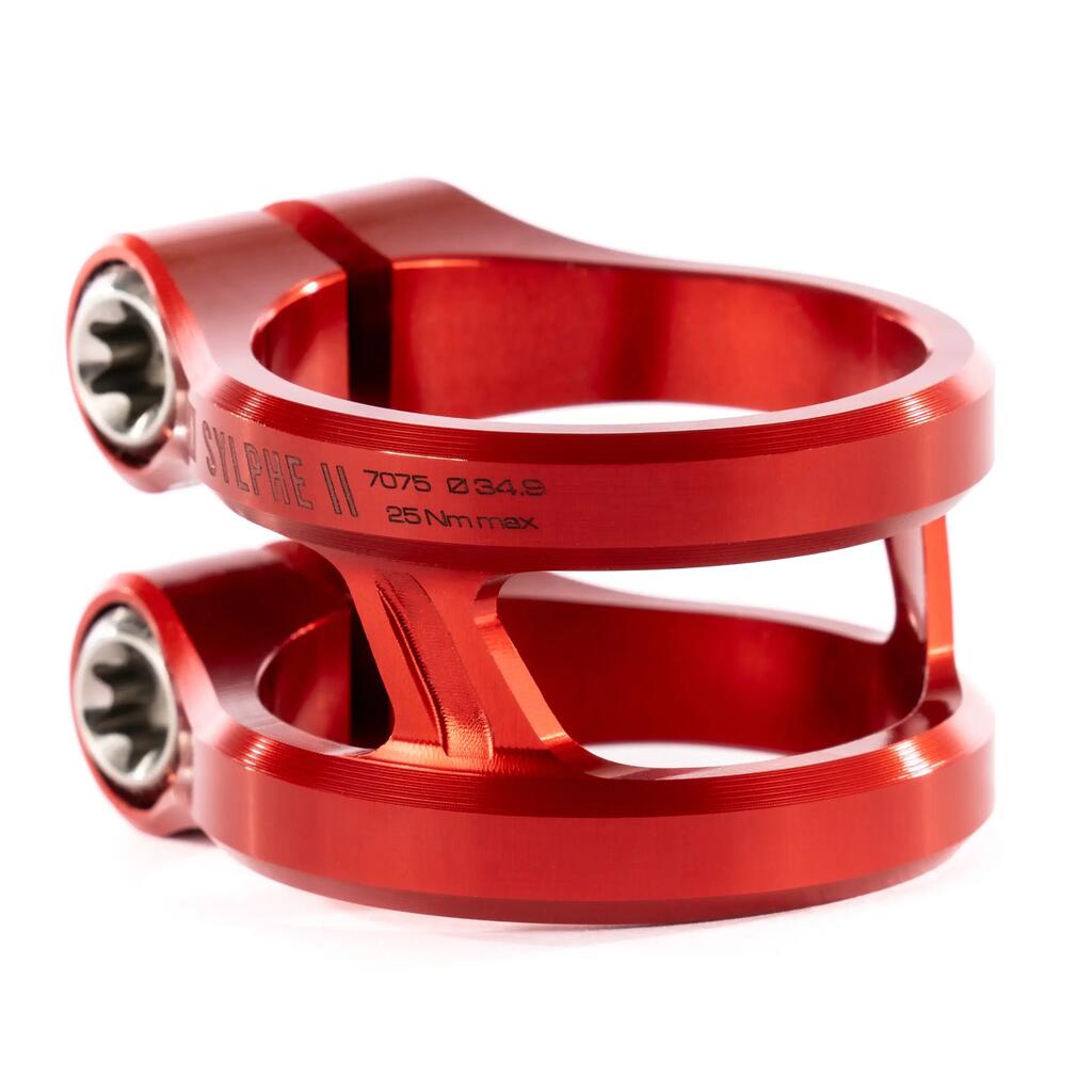 Sylphe V2 Clamp 34.9 Red ETHIC_DTC Clamp Collar