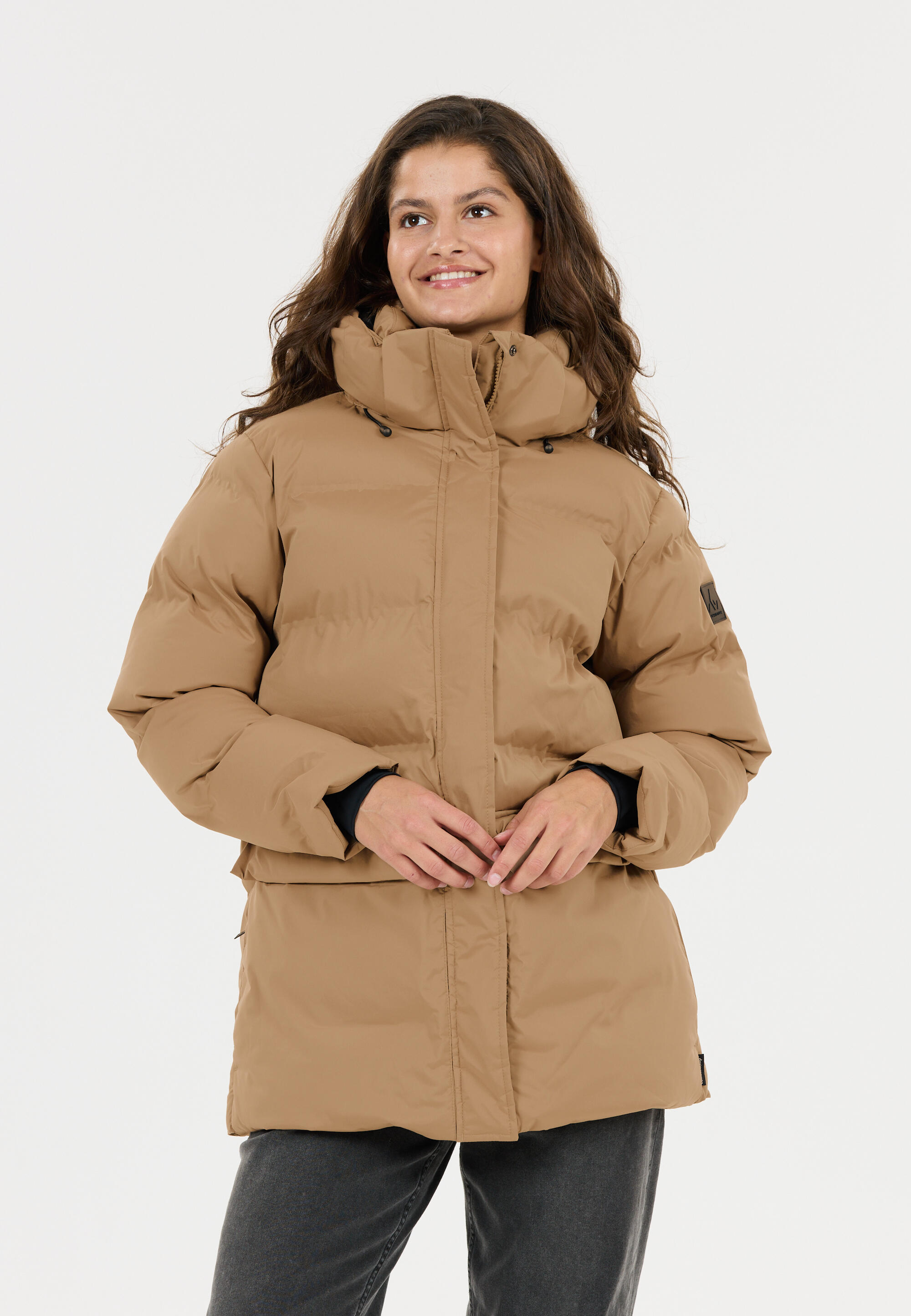 Plumífero con capucha de mujer Whistler Creed CFT 4/5