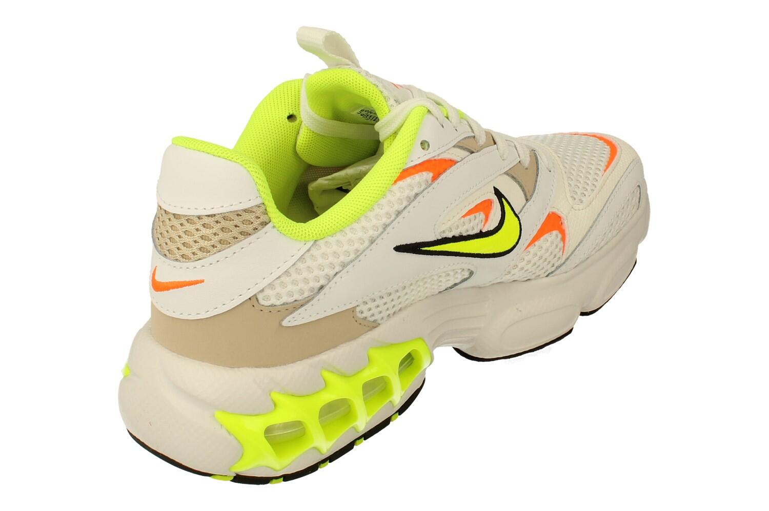 Chaussures - marche - femme - amorties - air fire - white/volt 3/6