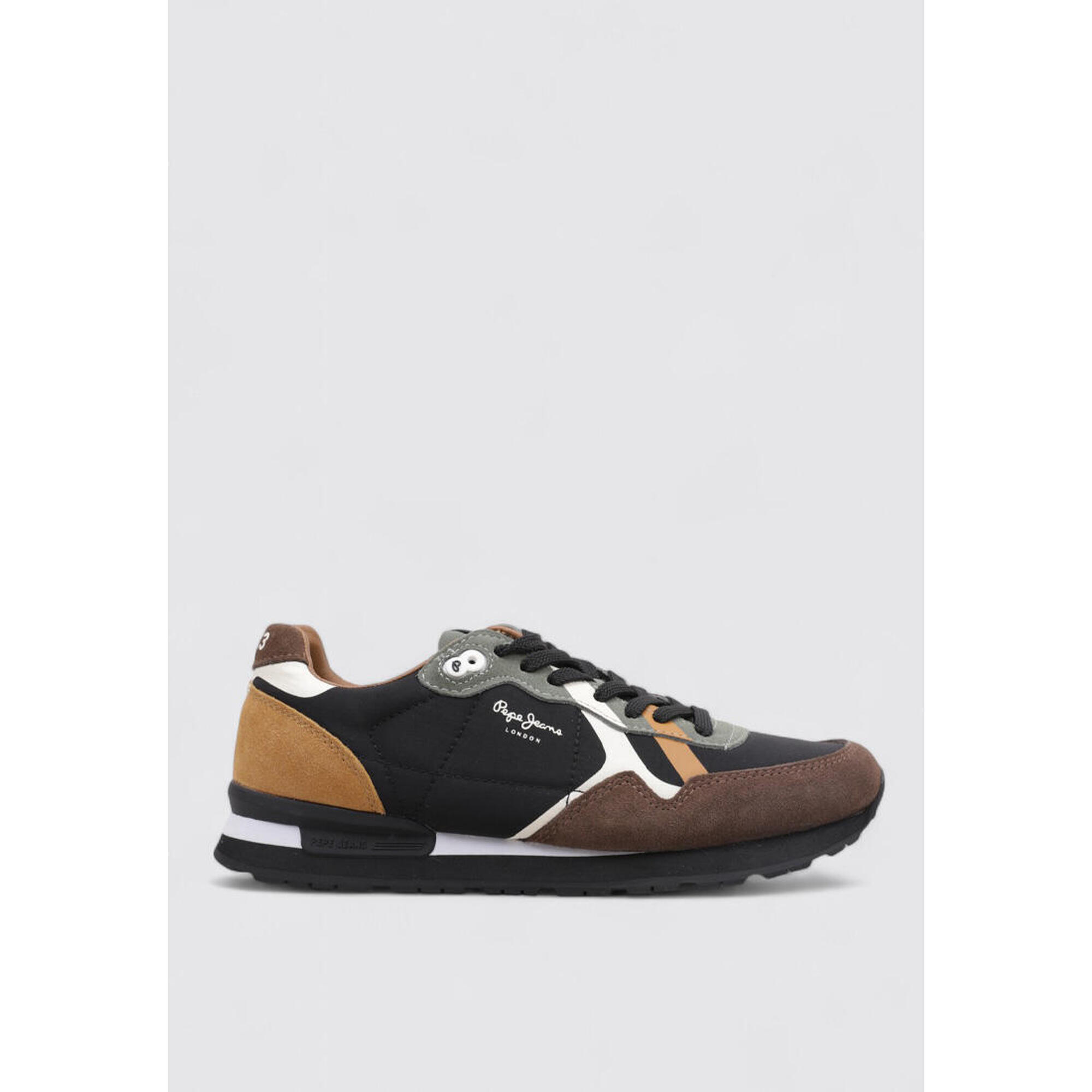 Pepe Jeans - Chaussure De Randonnée Baskets Homme Pepe Jeans Brit Prints M Marro - Baskets - Marron - Decathlon